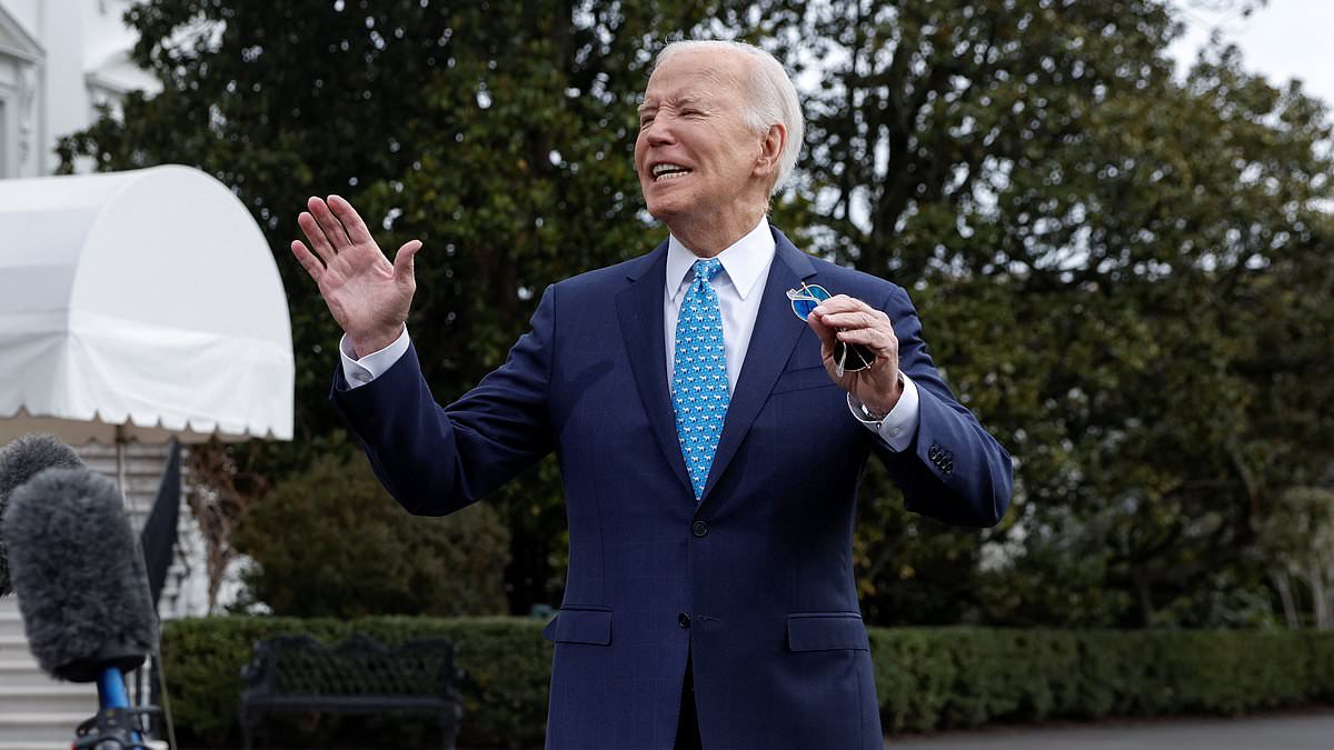 Biden says 'I've done all I can at the border': President says 'give me the power, give me the patrol, give me the judges' in rant outside White House as Congress negotiates immigration bill | Daily Mail Online
