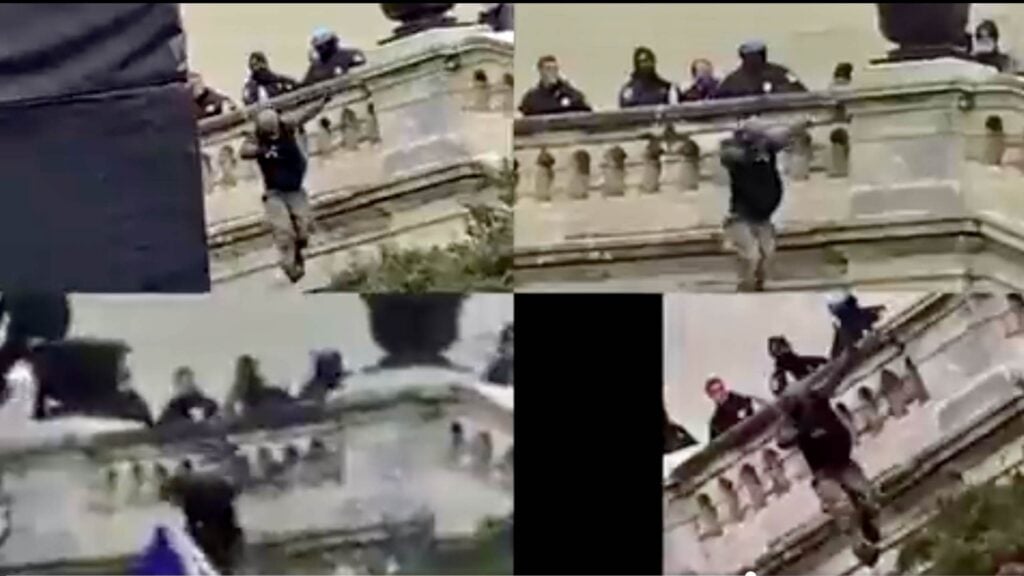 Derrick Vargo Sues Capitol Police Officer Who Pushed Him Off Ledge – Liberty One News