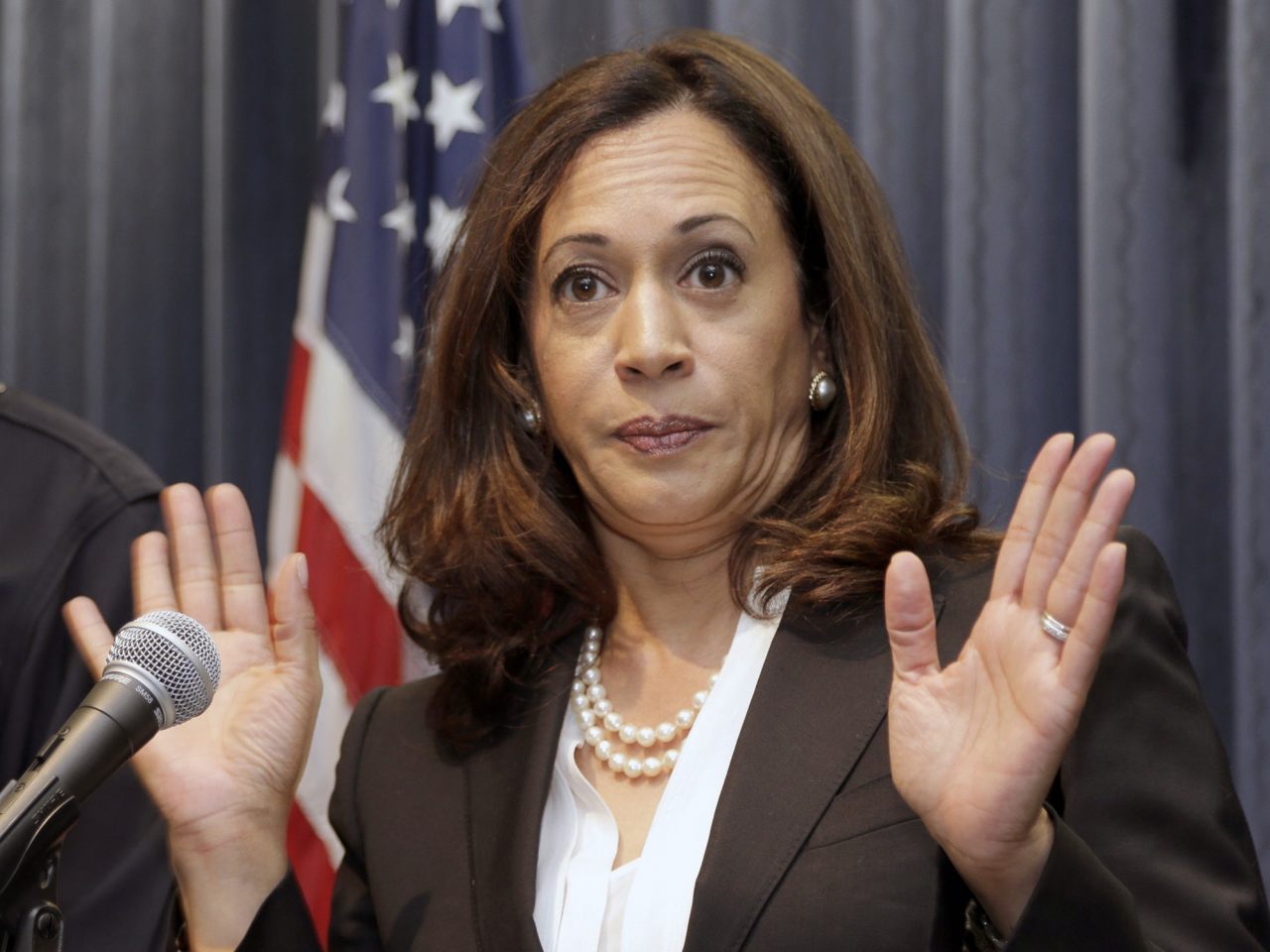 Pro-abortion VP Kamala Harris blames Trump for Roe v. Wade overturn