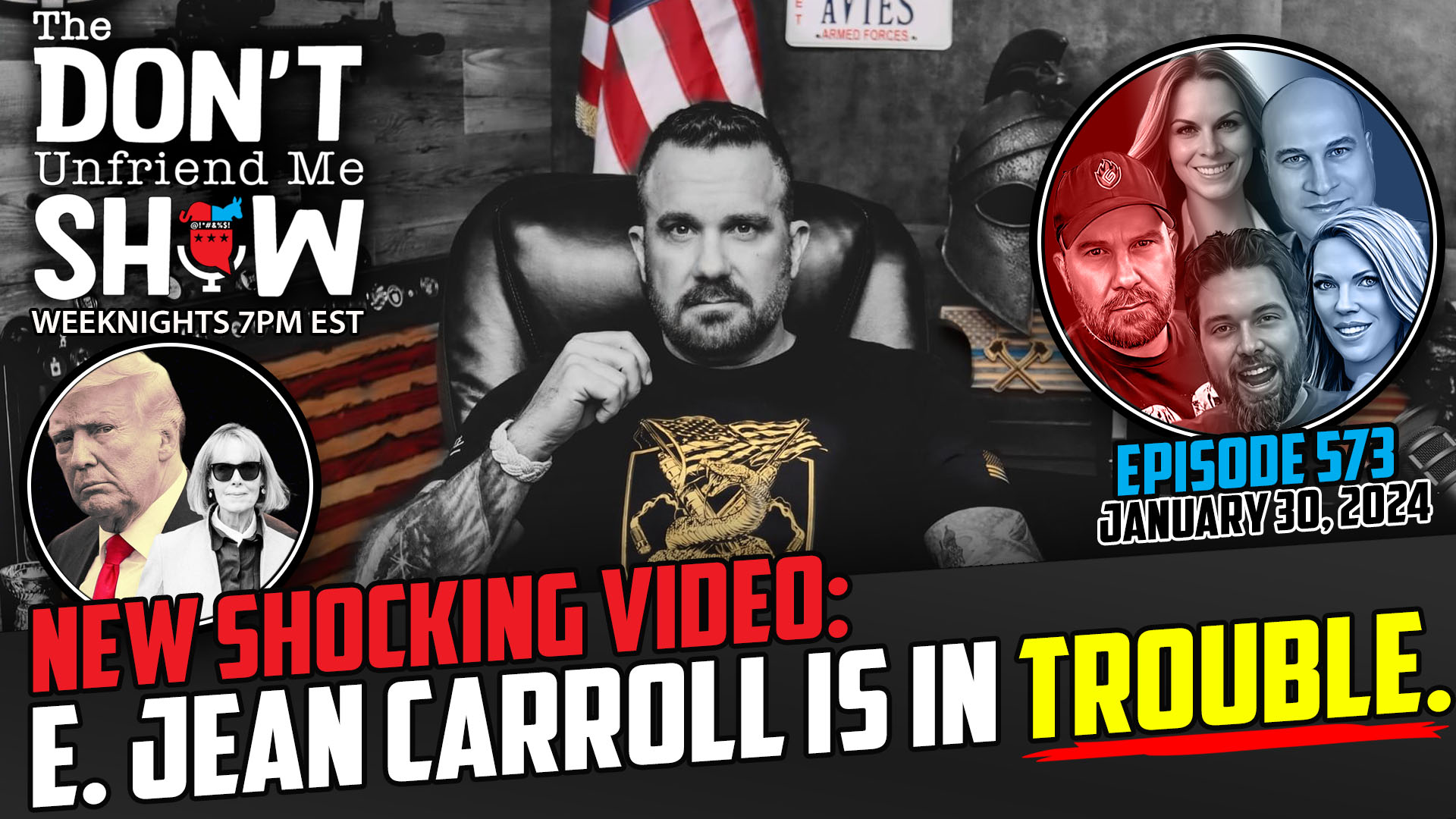 Shocking NEW Video: E. Jean Carroll Is In Trouble. - Spreely TV