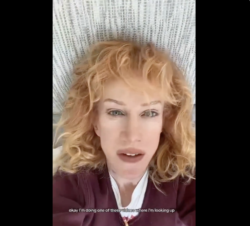 Kathy Griffin Pleads With Fans To Buy Tickets For Her Comedy Tour - Finish The Race