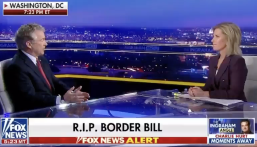 Rand Paul: Open Border Bill Was A Ruse To Funnel Money To Ukraine - Finish The Race