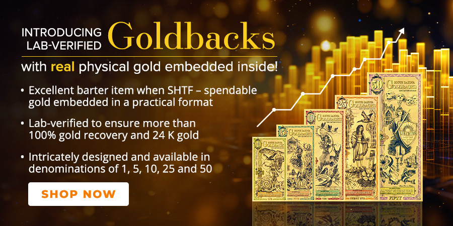 Introducing Lab-Verified Goldbacks with real, physical gold embedded inside