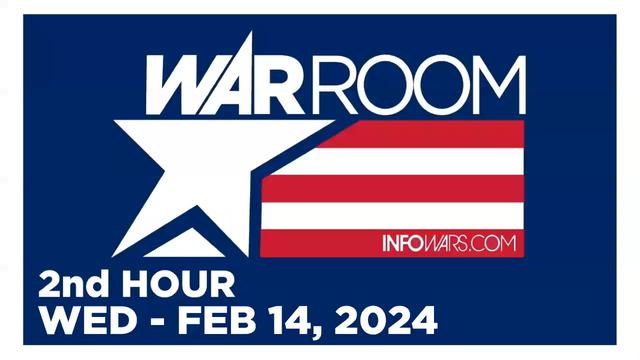 WAR ROOM [2 of 3] Wednesday 2/14/24 • LUCAS GAGE SUSPENDED ON X FOR A RANT, News & Analysis