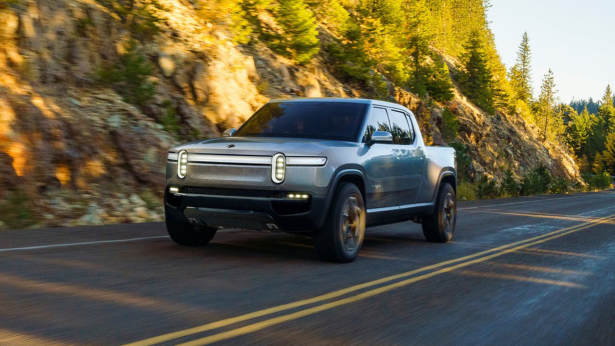 Another EV maker stalls! Amazon-backed Rivian lays off 10% of staff after delivering just 57k vehicles last year - company now worth just a sixth value when listed two years ago | Daily Mail Online