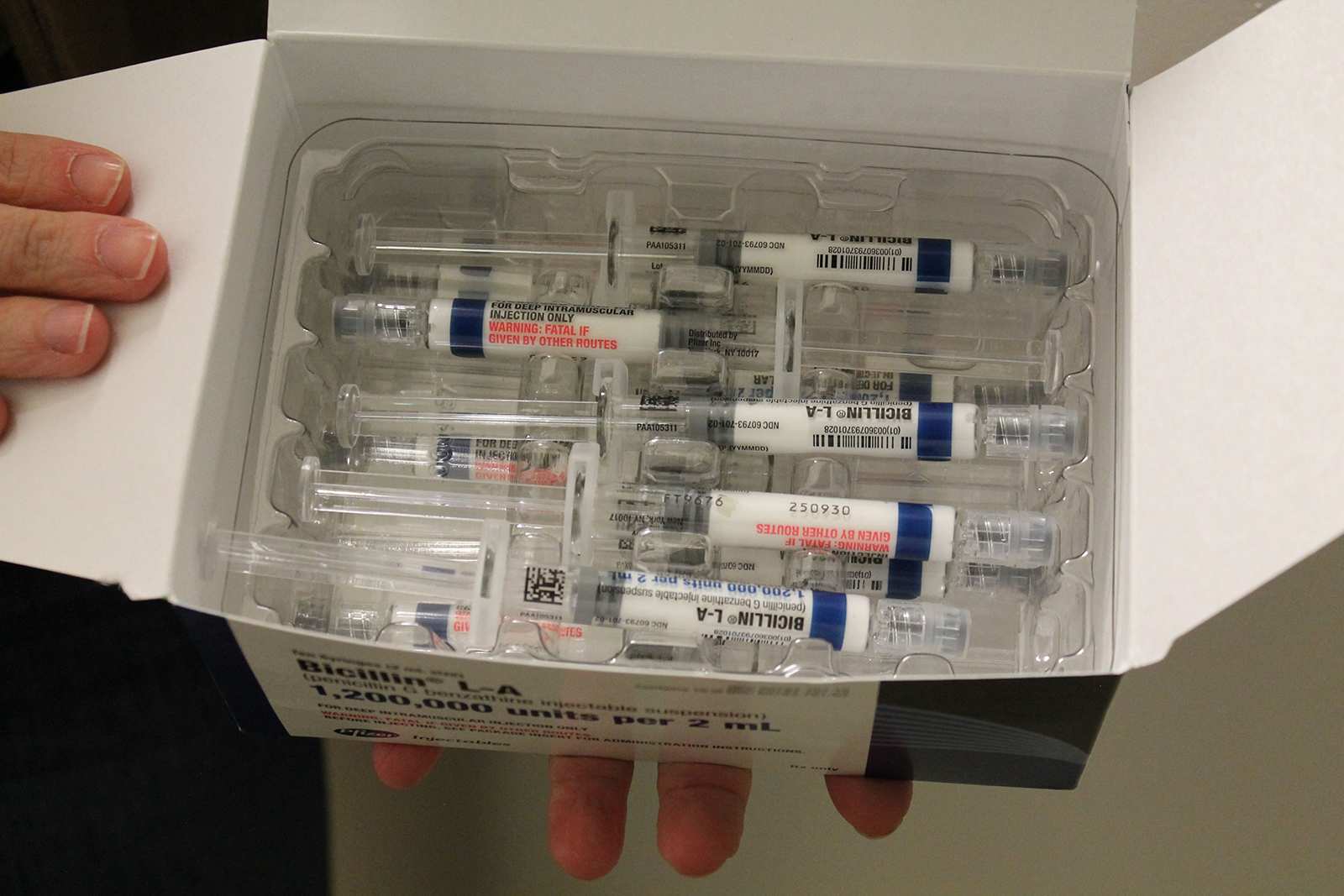 Surge in syphilis cases leads some providers to ration penicillin | American Military News