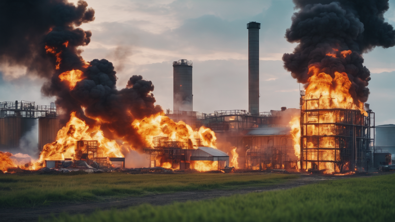 STUNNING: Map Shows All Food Processing Plants That Have Burned Down, Blown Up or Been Destroyed Under Biden | WLT Report
