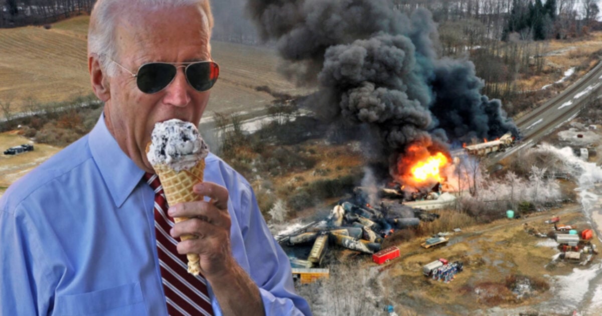 More From Biden's Trip to East Palestine a Year After Toxic Chemical Explosion: Biden Lies that “My Administration Was on The Ground Within Hours” - East Palestine Mayor Who Endorsed Trump Takes Subtle Jab at Joe Biden (VIDEO) | The Gateway Pundit | by Jordan Conradson