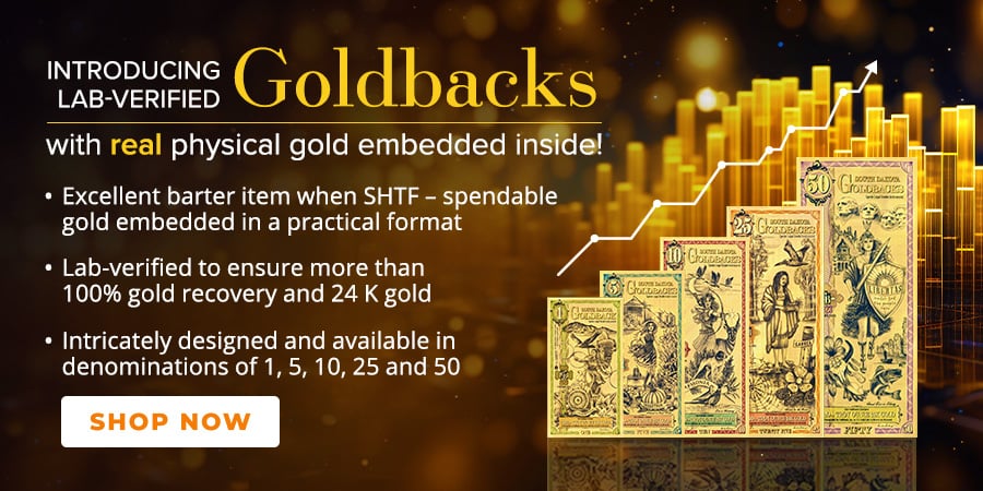 Introducing Lab-Verified Goldbacks with real, physical gold embedded inside