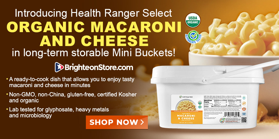 Introducing our New HRS Organic Macaroni and Cheese in long-term storable Mini Buckets