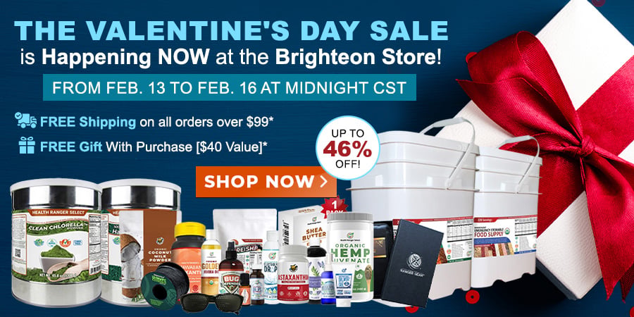 The Brighteon Store's Valentine's Day Event Begins Now