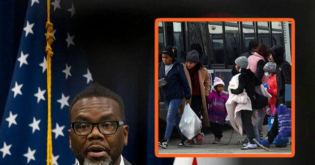 Chicago Mayor Brandon Johnson Hands 'Black and Brown' Businesses $18M to Feed Migrants