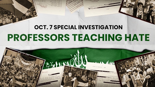 OCT. 7 SPECIAL INVESTIGATION: Professors Teaching Hate - Dr. Rich Swier