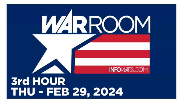 WAR ROOM [3 of 3] Thursday 2/29/24 • ROB DEW - News, Reports & Analysis | ALEX ROSEN INTERVIEW