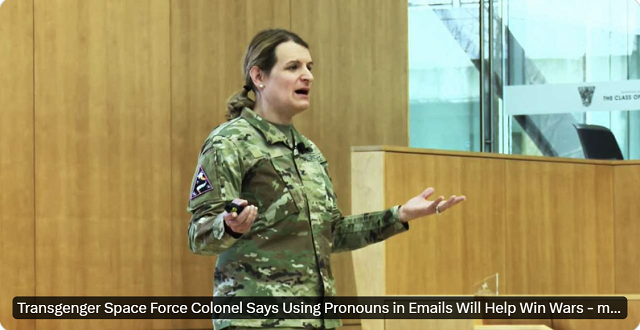 “Lost In Space” Transgender Colonel Pushes Pronouns To Win Wars - Dr. Rich Swier
