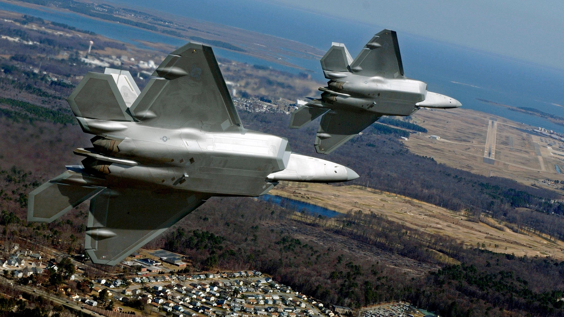 Mysterious Drones Swarmed Langley AFB For Weeks | The War Zone