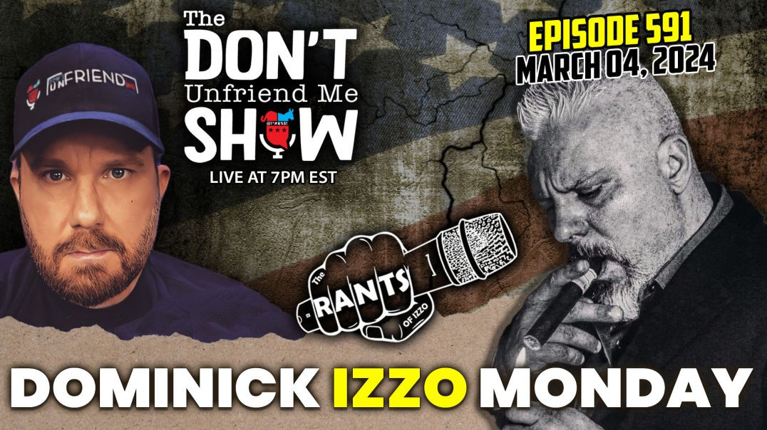 ⁣Dominick Izzo Rants of (Izzo Show) w/ special guest: The DUM Show