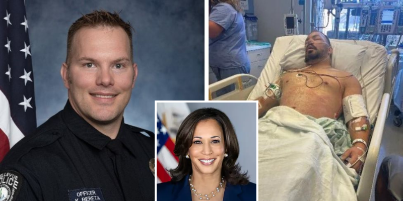 Washington state police officer injured while escorting Kamala Harris about to lose health benefits | The Post Millennial | thepostmillennial.com