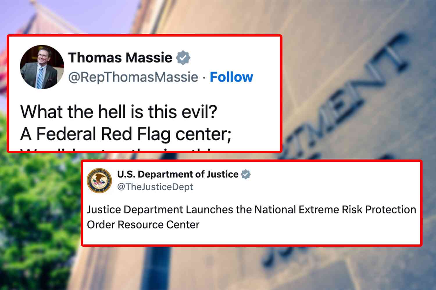 Can someone explain to me why the newly announced "National Extreme Risk Protection Order Resource Center" is different from an unconstitutional red flag law? | Not the Bee