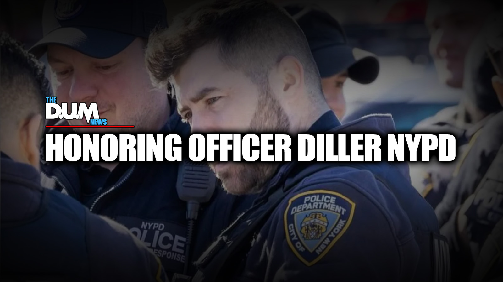 Trump Attends Wake for NYPD Officer Jonathan Diller, Calls for Law and Order - THE DUM NEWS