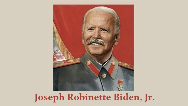 PLAN 5: Stalin's Cult of Personality in Biden's White House - Dr. Rich Swier