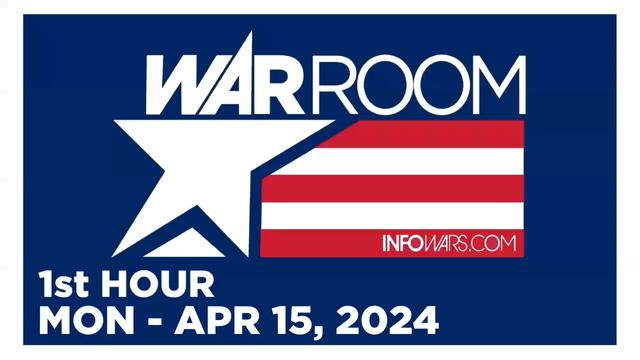 WAR ROOM [1 of 3] Monday 4/15/24 • BIDEN MISSING IN ACTION, News, Reports & Analysis • Infowars