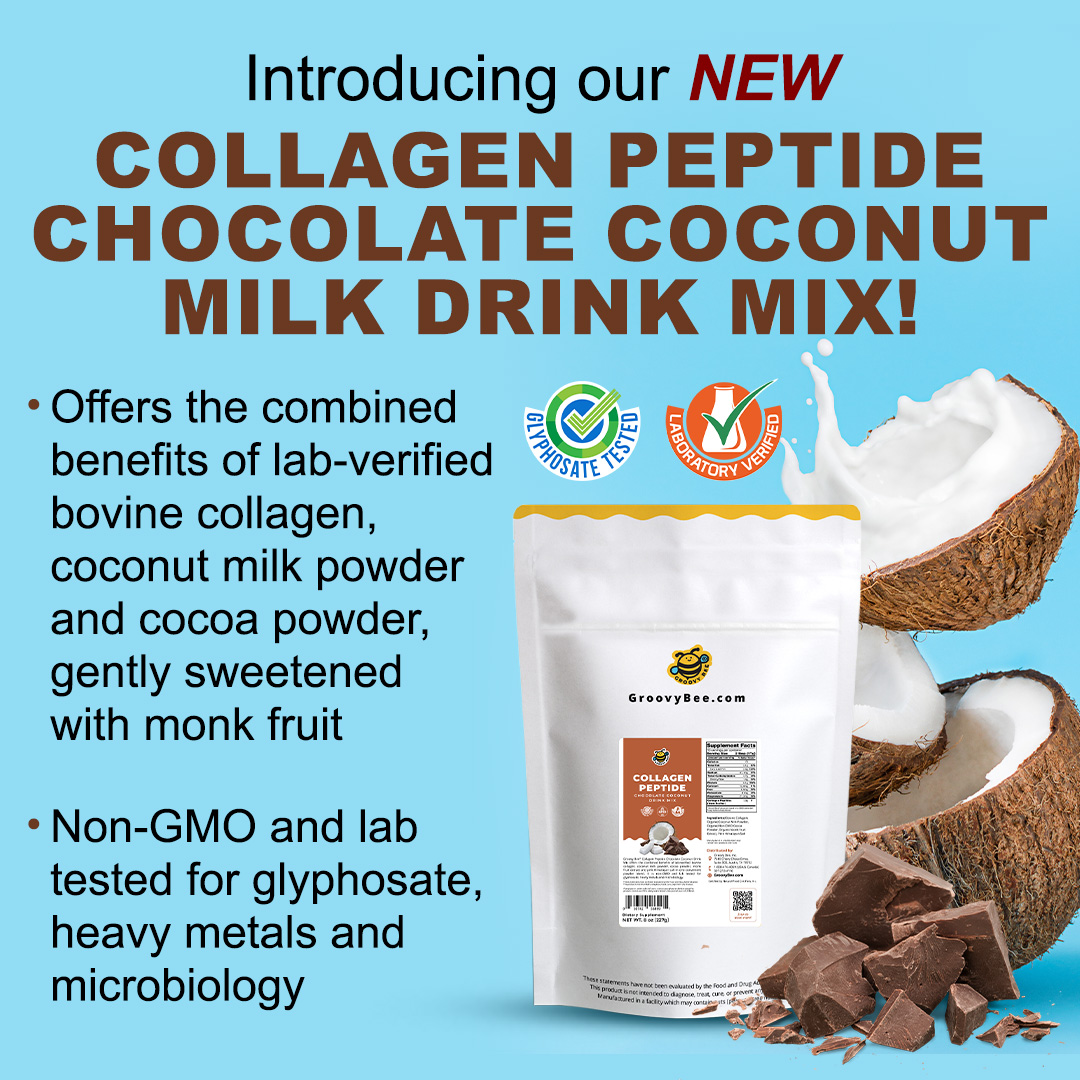 Introducing our NEW Collagen Peptide Chocolate Coconut Milk Drink Mix