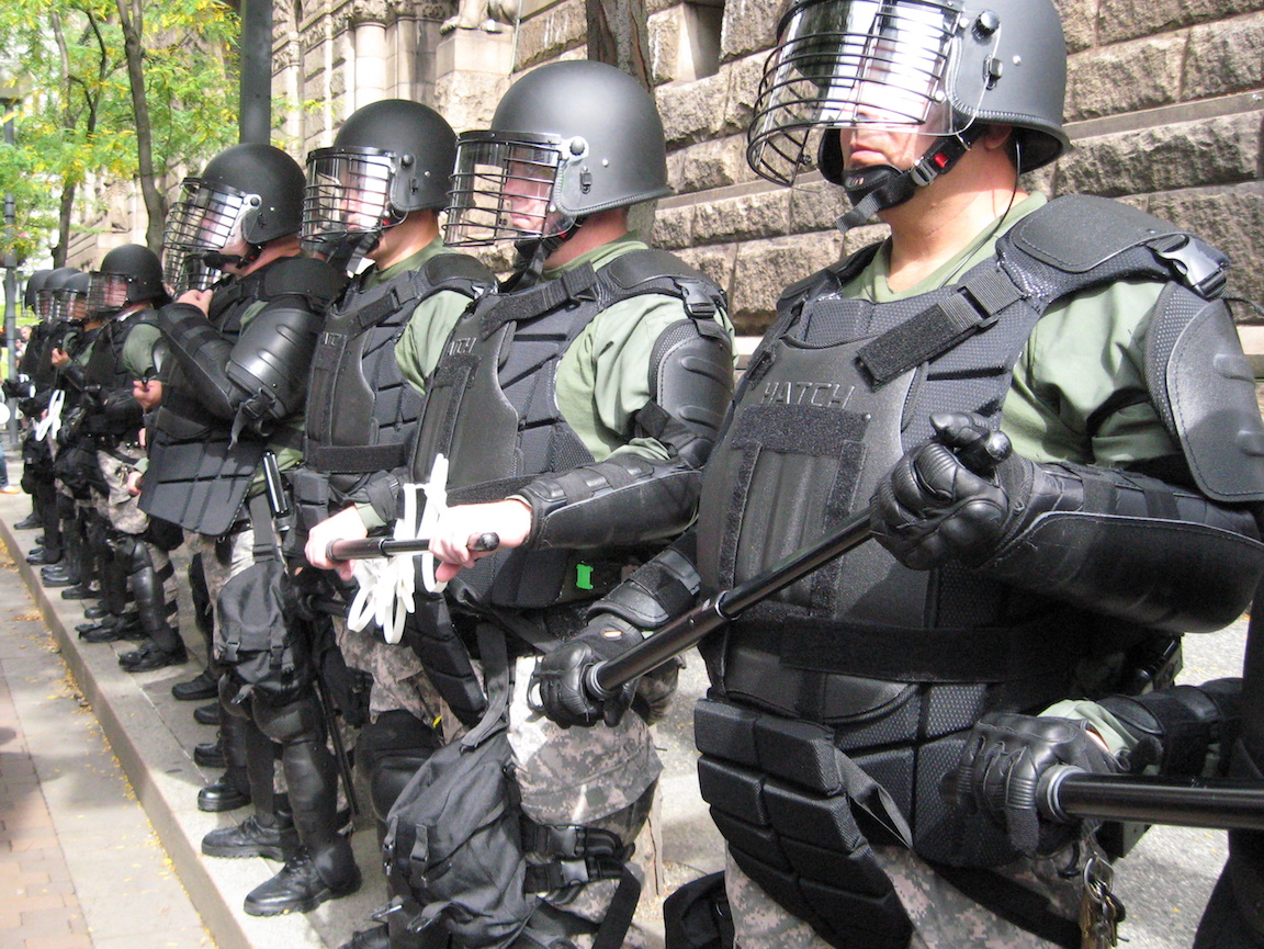 College students learning hard lesson that America is a POLICE STATE that abandoned principles of “liberal democracy” taught in school