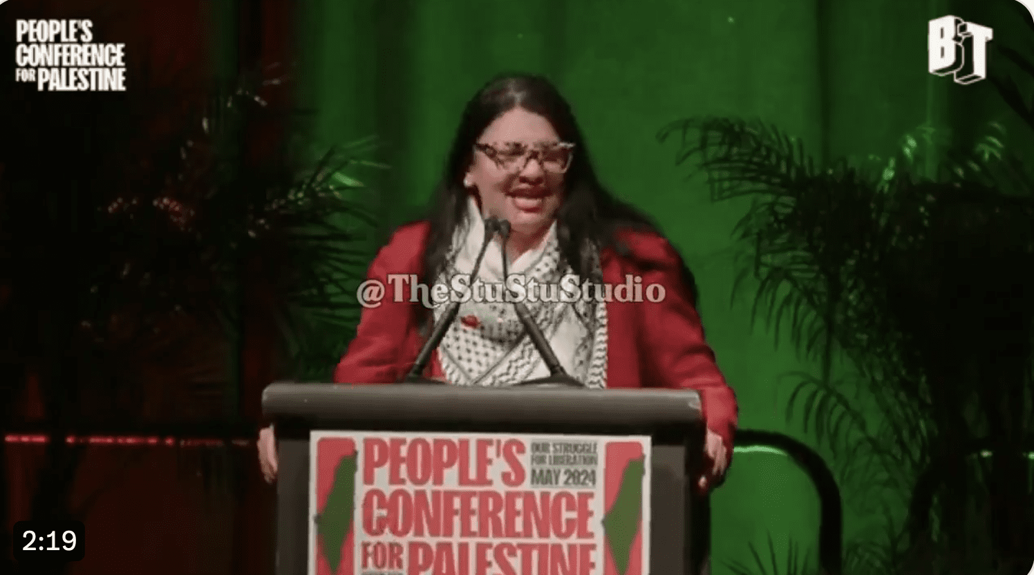 Jihad-Rep Rashida Tlaib Speaks to US-Designated Terror Group: Conference Promoted Terrorism, Honored Terrorists, Featured Member of a Terrorist Organization - Geller Report