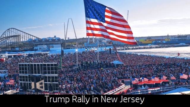 OVER 100K ATTEND NEW JERSEY TRUMP RALLY : ‘I Support Israel’s Right to Win Its War on Terror!' - Dr. Rich Swier