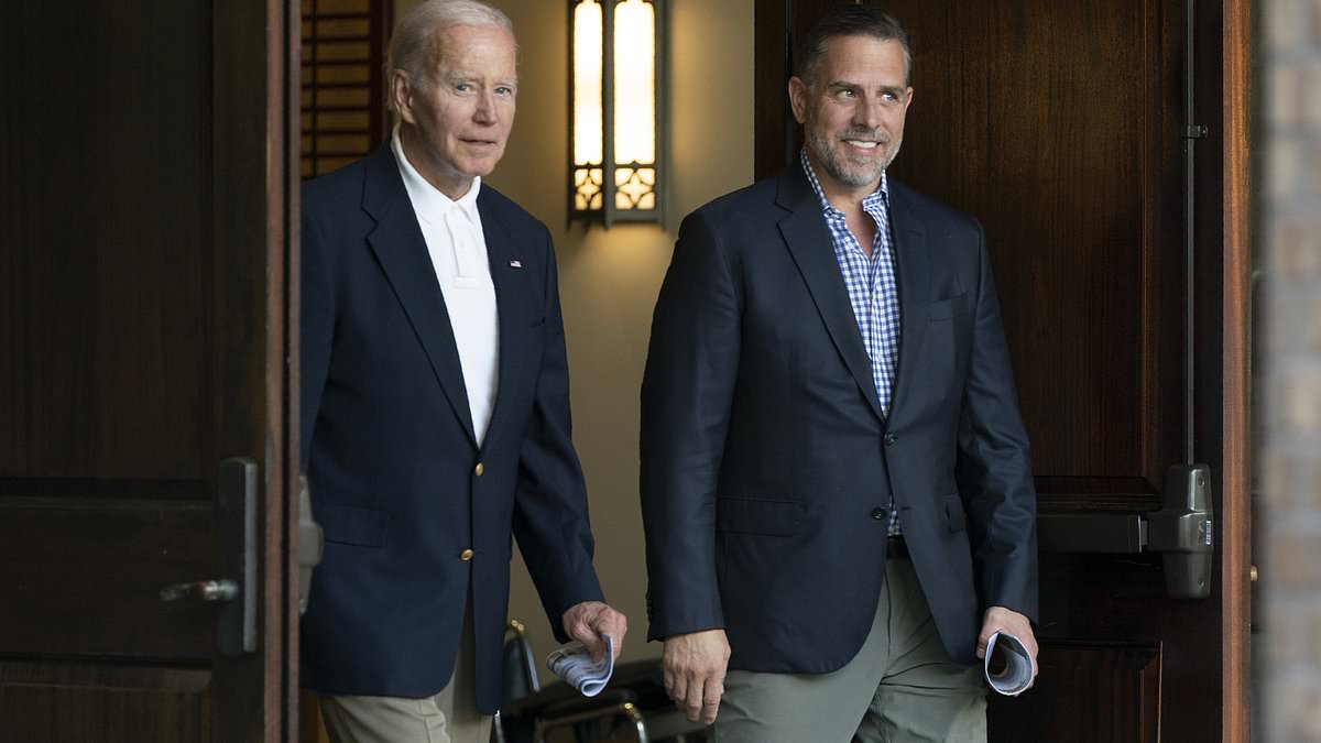 Joe and Hunter Biden used a visit to Sandy Hook memorial service to set up secret meet with Chinese over $10m-a-year deal, new emails reveal | Daily Mail Online