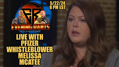 Live With Pfizer Whistleblower Melissa McAtee - Spreely TV