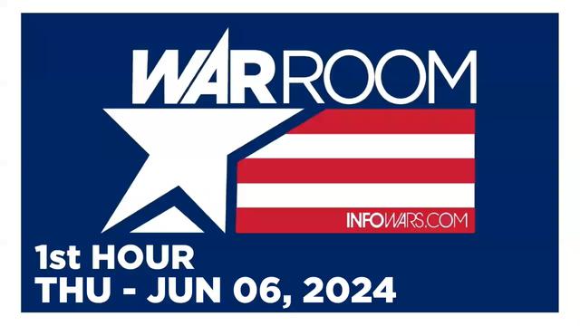 WAR ROOM [1 of 3] Thursday 6/6/24 • BIDEN MALFUNCTIONS DURING D-DAY CEREMONIES, News & Analysis