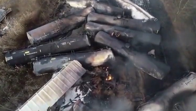 STUDY: Hazardous chemicals from East Palestine train derailment spread across 16 US states… while the EPA covered it up   – NaturalNews.com