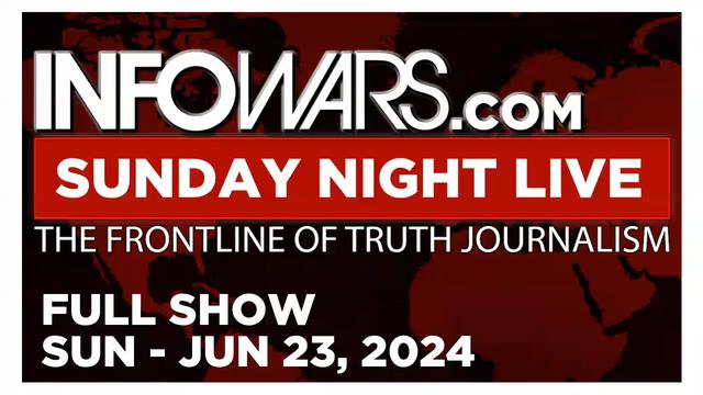 SUNDAY NIGHT LIVE [FULL] Sunday 6/23/24 • Democrats Push Civil War Fears as Trump Dominates Biden