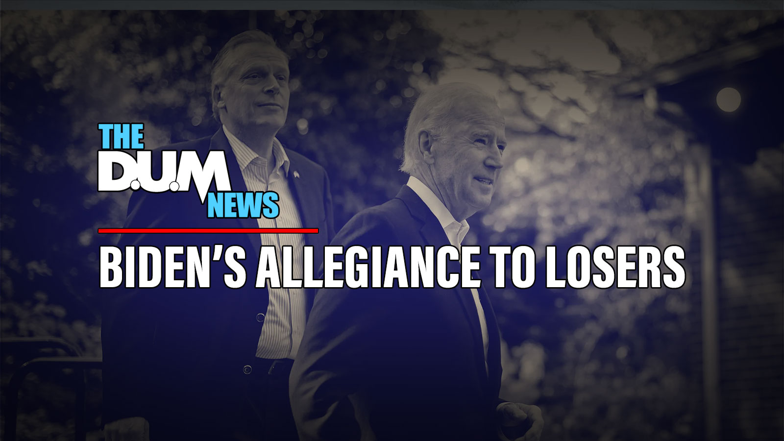 Biden’s Fundraiser Reveals Democratic Weakness, Virginia Now in Play - THE DUM NEWS
