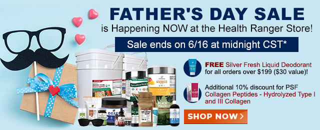 The Health Ranger Store's Father's Day Event Starts Now