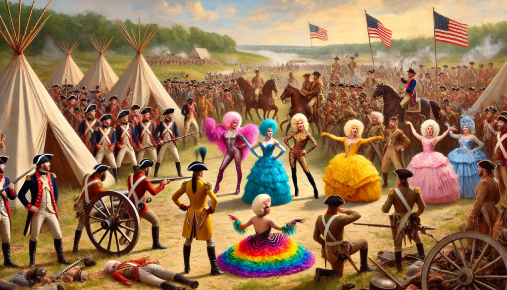 The Untold War of Our Drag Queen Militia of 1776 / Can We Win American Independence Again? - Spreely TV