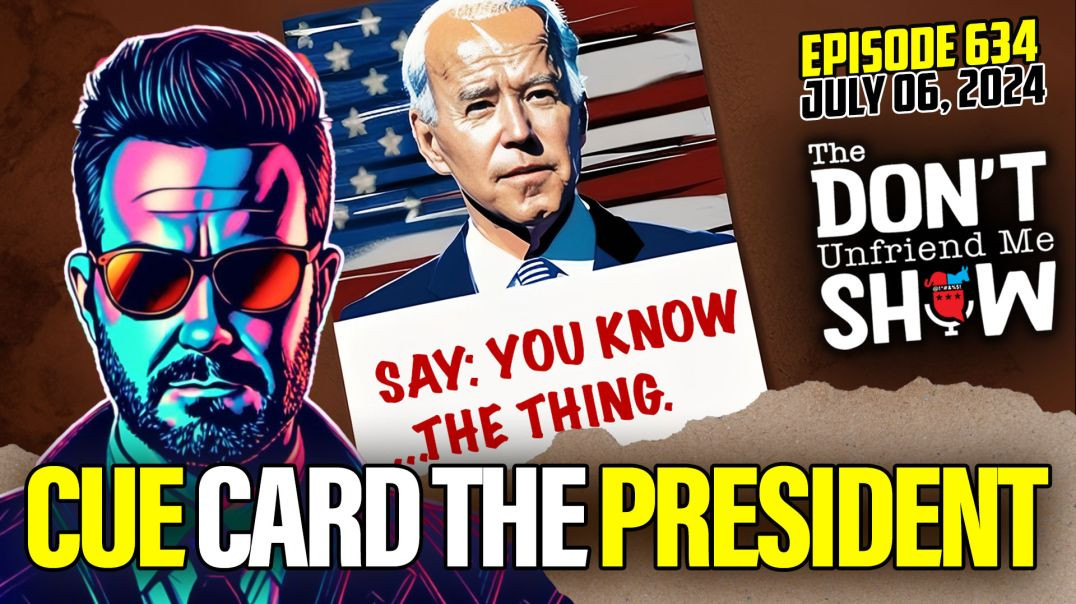 ⁣How Joe Biden Navigates His Day with Cue Cards!
