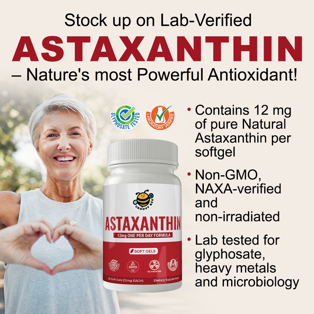 Here's why Astaxanthin is Nature's Most Powerful Antioxidant