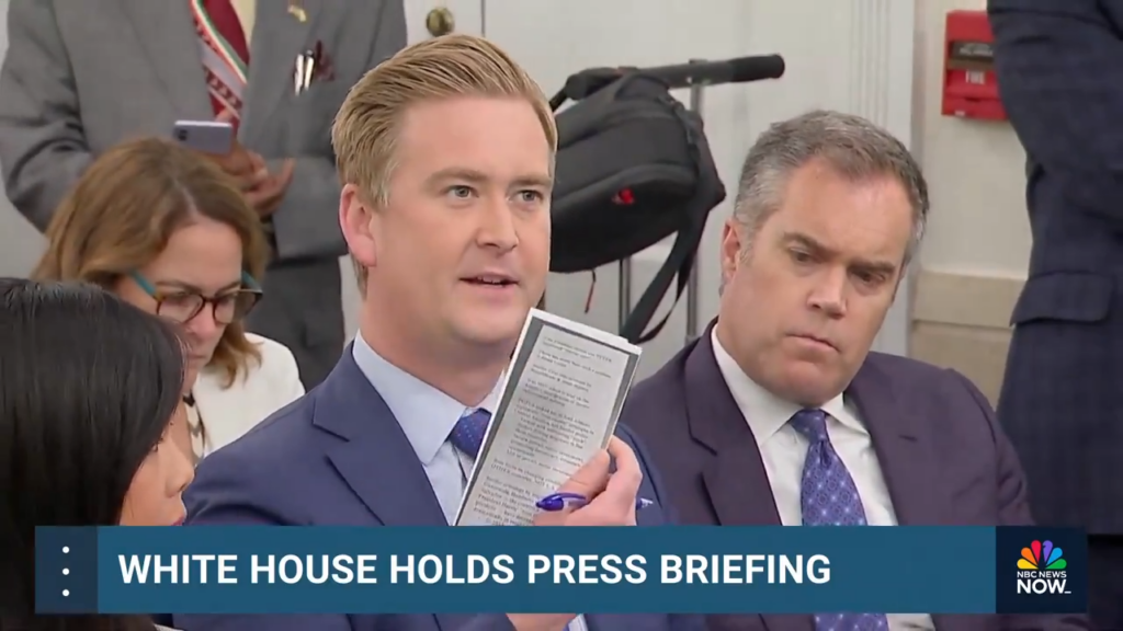 “Who’s Behind These Talking Points?” Peter Doocy Asks DEI Hire KJP – MAGA TV | News | Breaking News | Trump