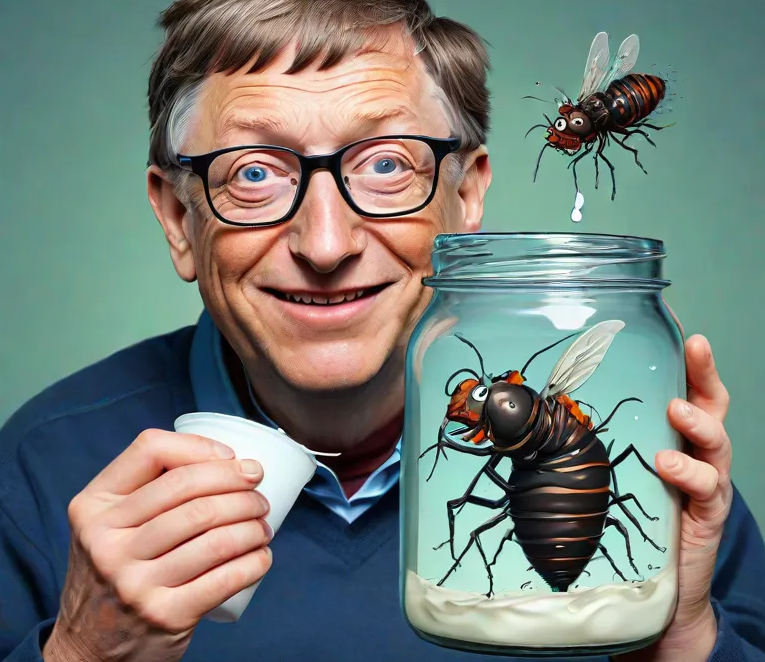 Bill Gates launches “maggot milk” to replace dairy products   – NaturalNews.com