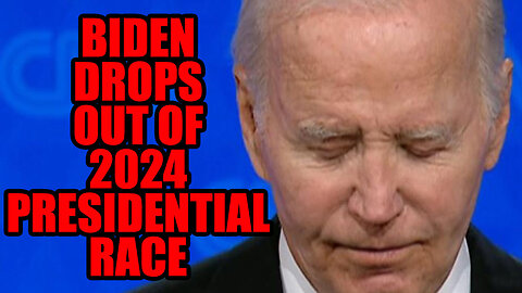 Biden Drops Out of 2024 Presidential Election To Protect Democracy - Spreely TV