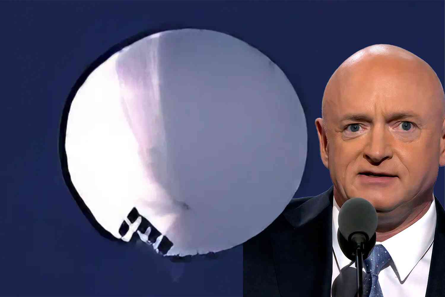 Astronaut Mark Kelly, one of the favorites to be Kamala's VP pick, literally owns a spy balloon company funded by a Chinese venture capitalist | Not the Bee
