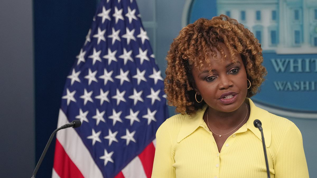 Fury grows at White House as Karine Jean-Pierre admits she MISLED reporters about Parkinson's expert visiting Biden | Daily Mail Online