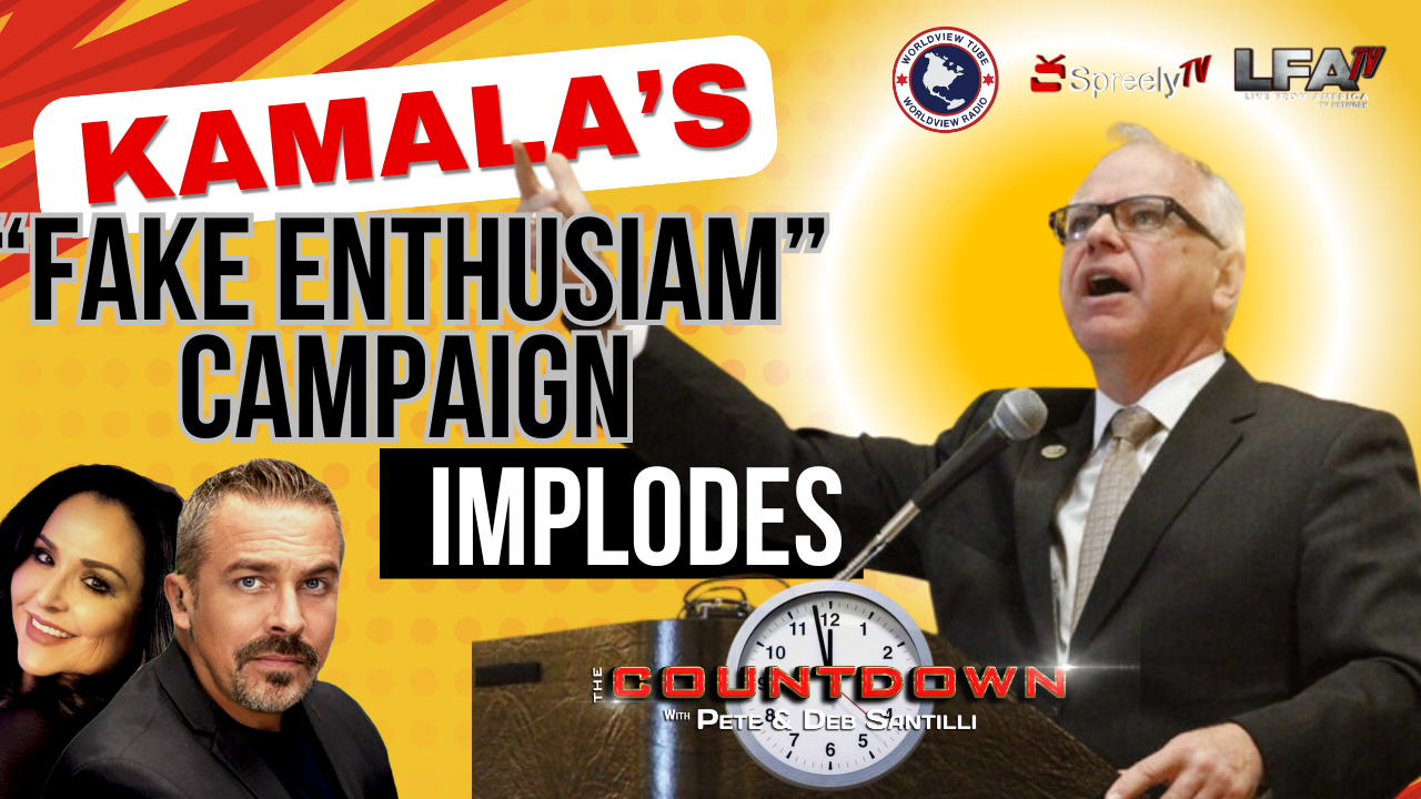 Kamala’s Fake-Enthusiasm Campaign Implodes On Walz’s Stolen Valor - Spreely TV