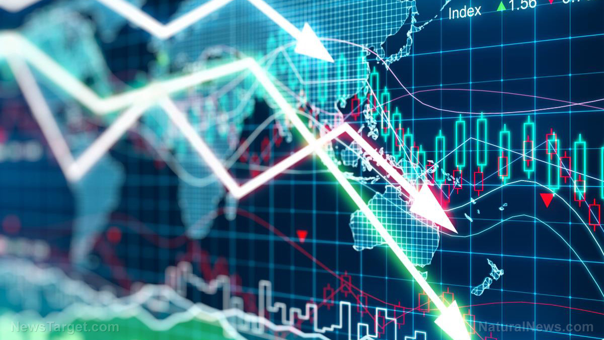 Stock markets plunge around the world as fears over weak U.S. economy spark financial panic