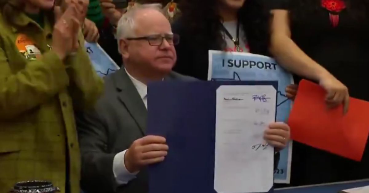Flashback: VP Pick Tim Walz Smiles for Cameras as He Signs Bill That Gives Illegal Immigrants Drivers Licenses | The Gateway Pundit | by Michael Austin, The Western Journal
