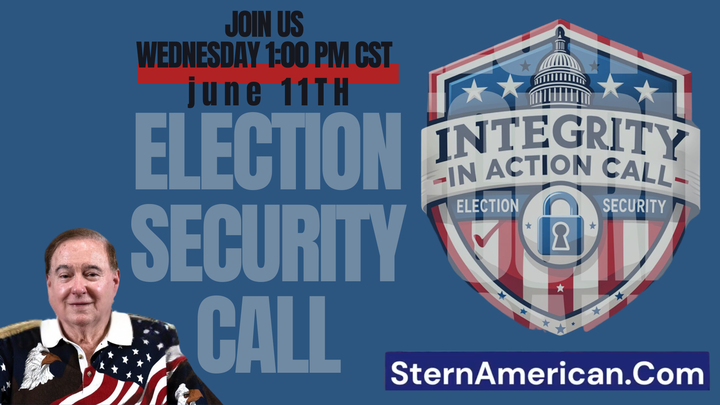 Stern American Election Integrity Call - OBBM Network TV
