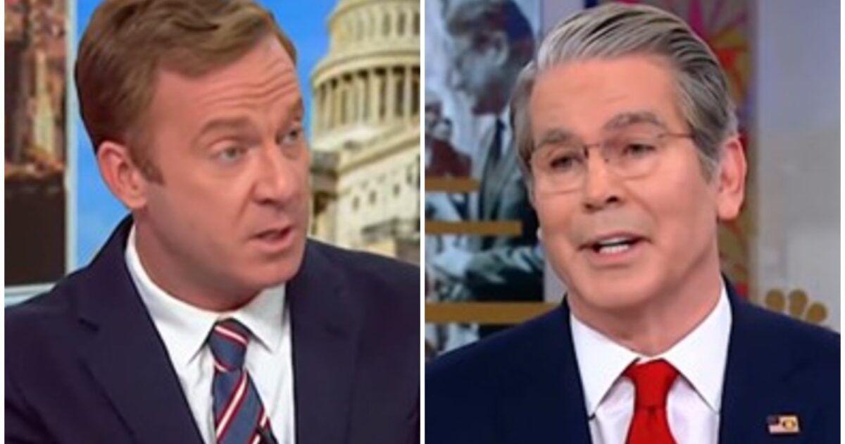 WATCH: Treasury Secretary Scott Bessent SHUTS DOWN MSNBC Anchor with an Economic Truth Bomb After Hack Accuses Trump Admin. of "Bailing Out" Argentina and Abandoning American Farmers | The Gateway Pundit | by Cullen Linebarger